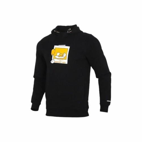 

adidas x Gudetama Collaboration Casual Long-Sleeve Sweatshirt Men s Black XL чёрный