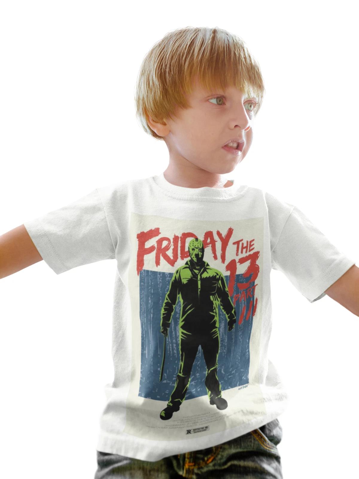 friday the 13th scream film movie kids halloween boys birthday gift kids boys T-Shirt 1 130