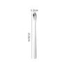 1Pc Stainless Steel Long Handle Stirring Spoon Coffee Tea Spoons Dessert Spoon Stirring Rod Tiny Spoon Kitchen Accessories