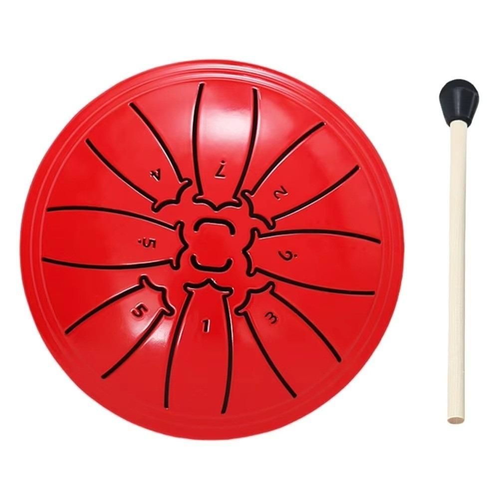 4 Inch 8 Notes Mini Hand Pan Drums Ethereal Sound Meditation Drum Steel Tongue Drum Set  Beginner
