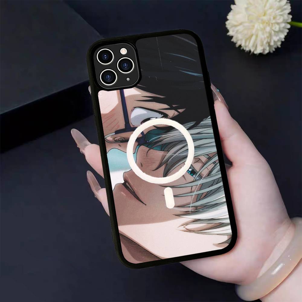 Sports Anime YURI On ICE BL For Magsafe Magnetic Wireless Phone Case For IPhone 11 12 13 14 15 16 17 Pro Max Plus Cover