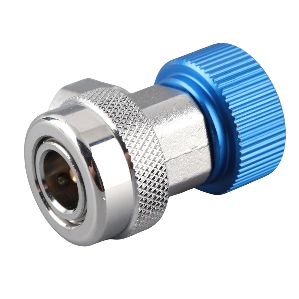R134ACelsiusC Low High Quick Connector   Conditioning Coupler Adapter   Extractor Valve   (Red)
