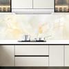 10 Stück gelber Stein Granit Marmor Textur Fliesen Aufkleber Küche Backsplash ölbeständiges Badezimmer Home Decor Selbstklebender Wandaufkleber