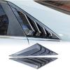 Kurtz Rear Side Window Louvers for Hyundai Elantra 2021 2022 2023 Triangular Window Glass Blinds Air Vent Scoop Shades Cover Blinds Trim Sport