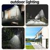 3/2/1PCS 43LED Solar Street Lights Outdoor IP65 Motion Sensor Solar Powered Wall LED Lamp 3 Lighting Modes Light for Garden Patio Decor