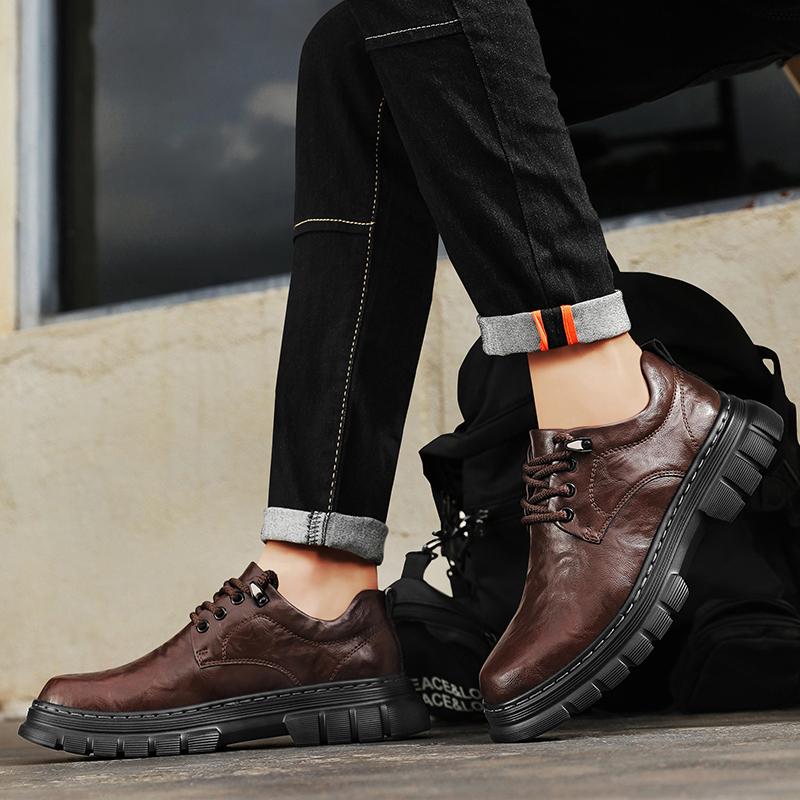Fashion Leather Shoes Casual Business Shoes for Men Dress Tenis De Hombre Moccasins Mokasin Tenis Caballero Designer