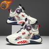 2025 Kids' Fleece-Lined Winter Sports Shoes: Durable, Shock-Absorbing Basketball Sneakers for Teens and Boys