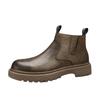 Martin boots men's high-top one-pedal Chelsea leather boots 2025 autumn and winter new British casual tooling short boots