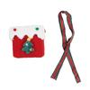 Household Xmas Children's Bombonera Christmas Eve Lint Christmas Gift Box Present Ribbon Xmas  Eve Gift Box