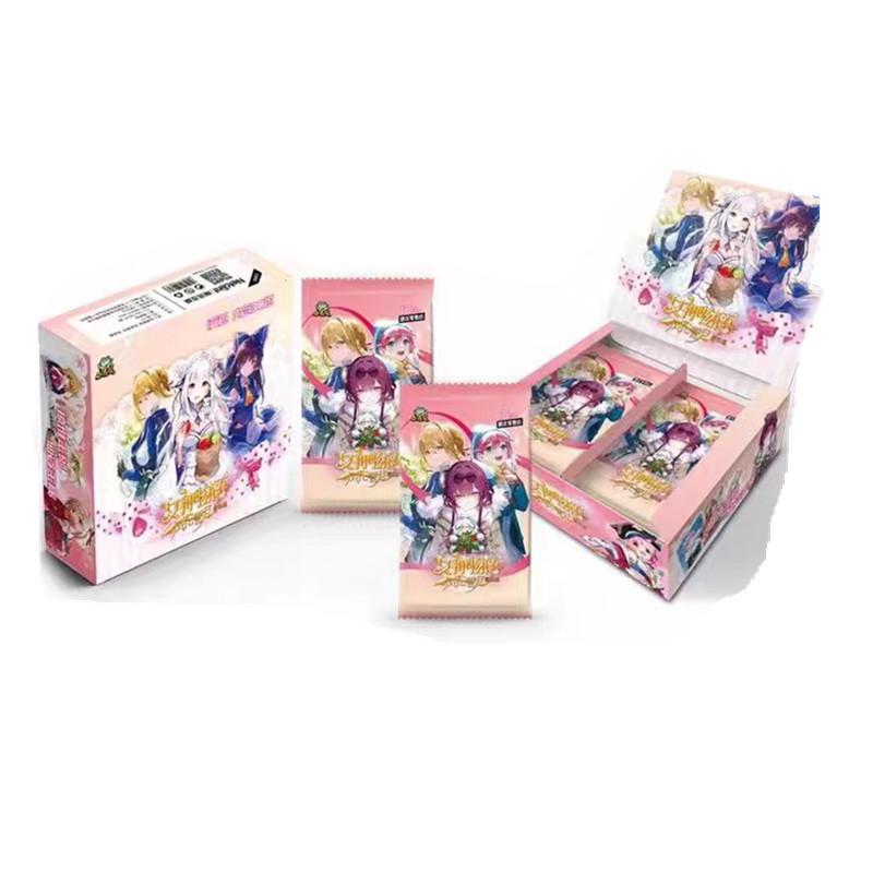 2025 Neue Göttinnen-Geschichten-Sammlung Karte Anime Spiele Mädchen-Party Badeanzug TCG Booster Box Spielzeug und Hobbys Geschenk