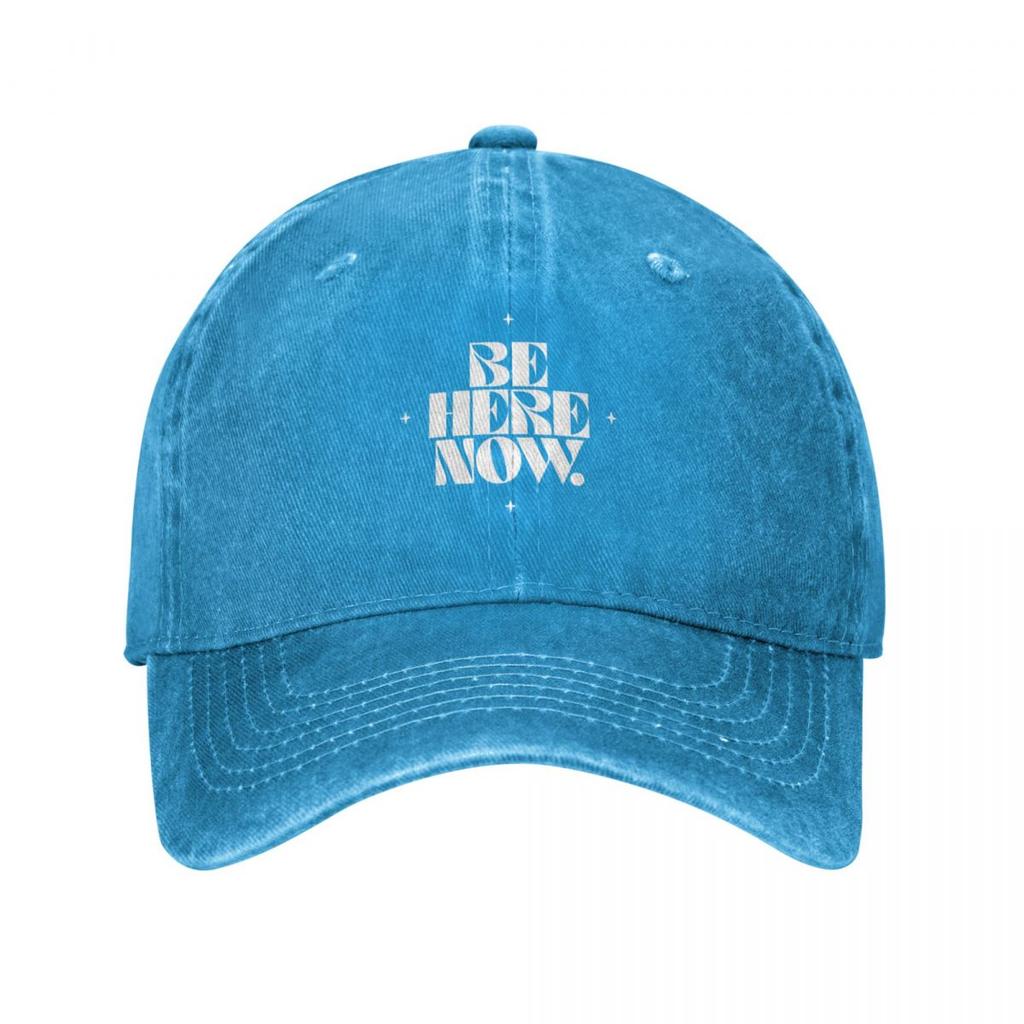 Be Here Now Baseball Cap party Hat Snap Back Hat New Hat Christmas Womens Hats For The Sun Unisexs