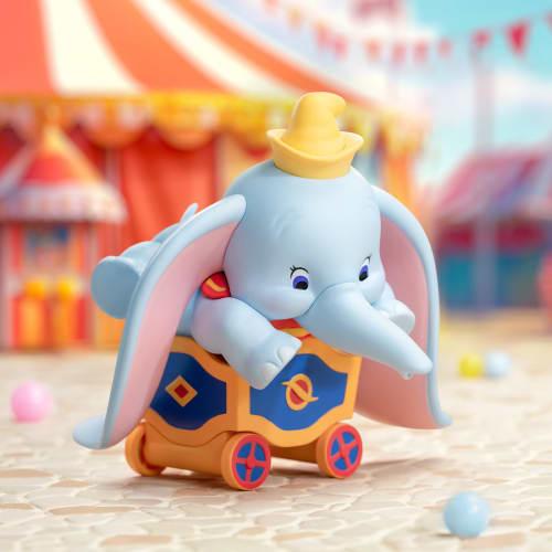 52TOYS DUMBO Happy Times Series Dumbo Figure, Blind Box Trading Figure, Collectible Figure, Painted, Gachapon Toy, Perfect Gift for Anime Fans, Kids,