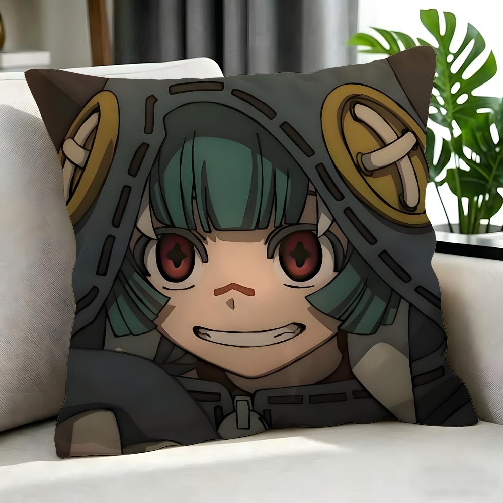 Anime Gachiakuta Cushion Cover Cushion Cover Set 4Pcs 50X50 45X45 40X40 Pillowcase Decorative Sofa Home Decor