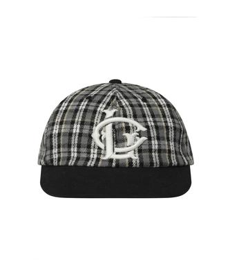 Lujeoseukeulleob Lc Logo Cap Check Black
