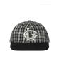 Lujeoseukeulleob Lc Logo Cap Check Black