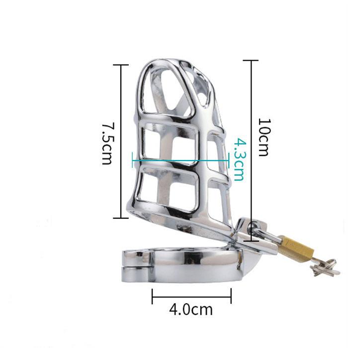 Popular Adult BDSM Chastity Cage Stainless Steel SM Restraint Device Male Stainless Steel Sex Toys