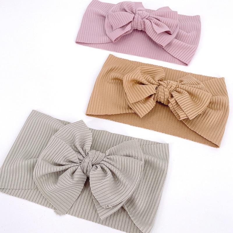 New Baby Bow Headscarf, Cute Headband for Infants and Toddlers, Princess Children's Hair Accessories