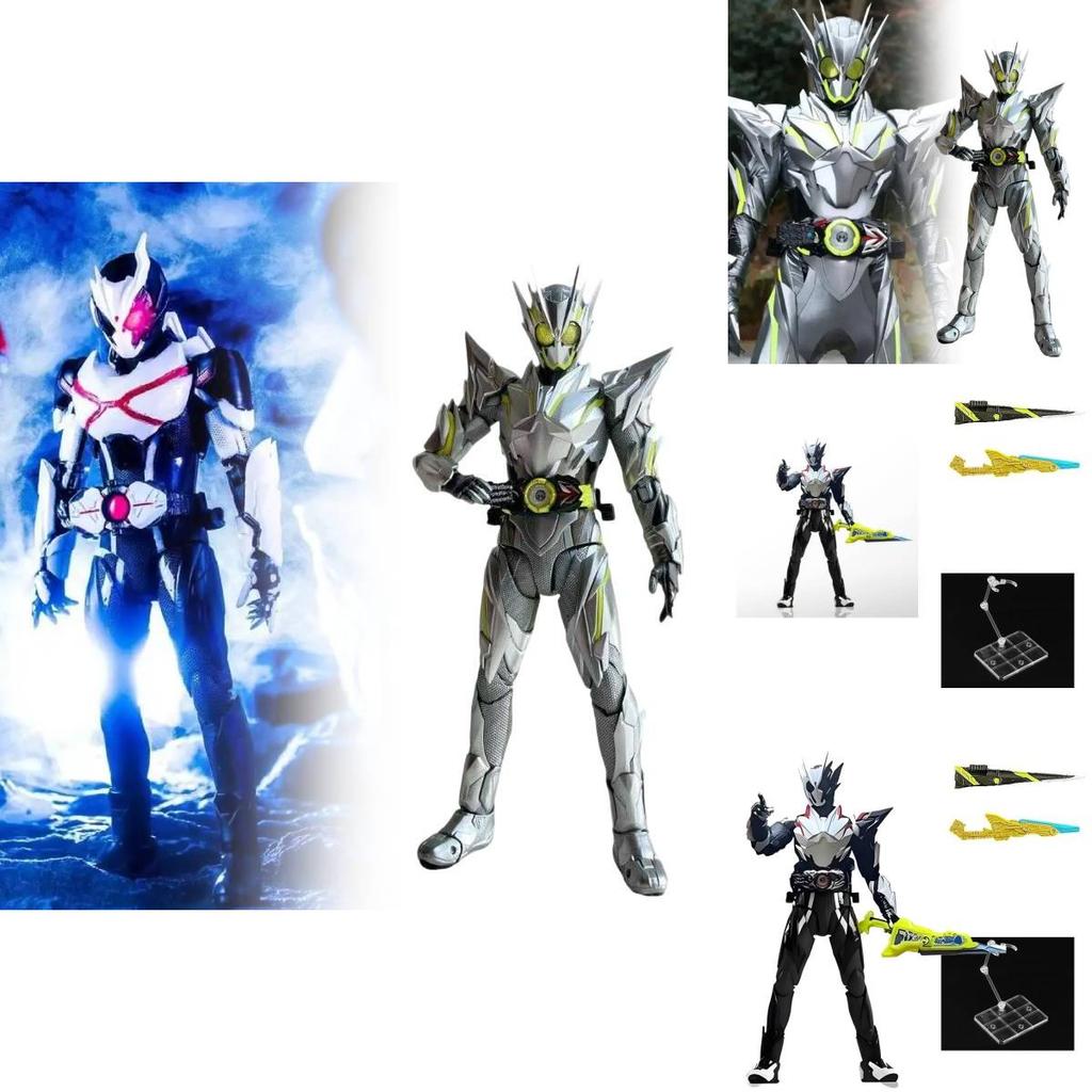 Kamen Rider Zero-one Metal Grasshopper Shf Action Figure Model Toy With Display Stand For Collectors