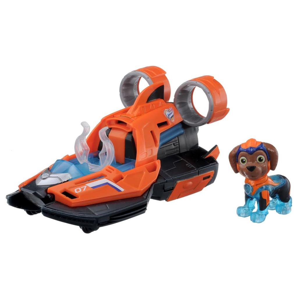 TAKARA TOMY Paw Patrol The Mighty Movie Veicolo base Zuma Mighty Hovercraft