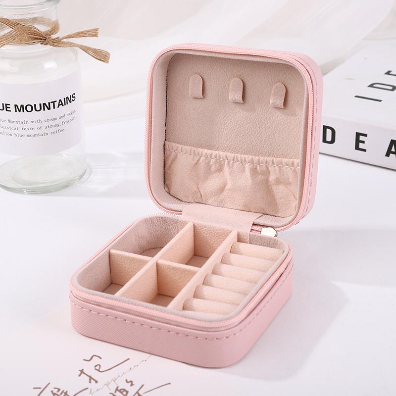 Mini Portable Jewelry Organizer Box for Travel