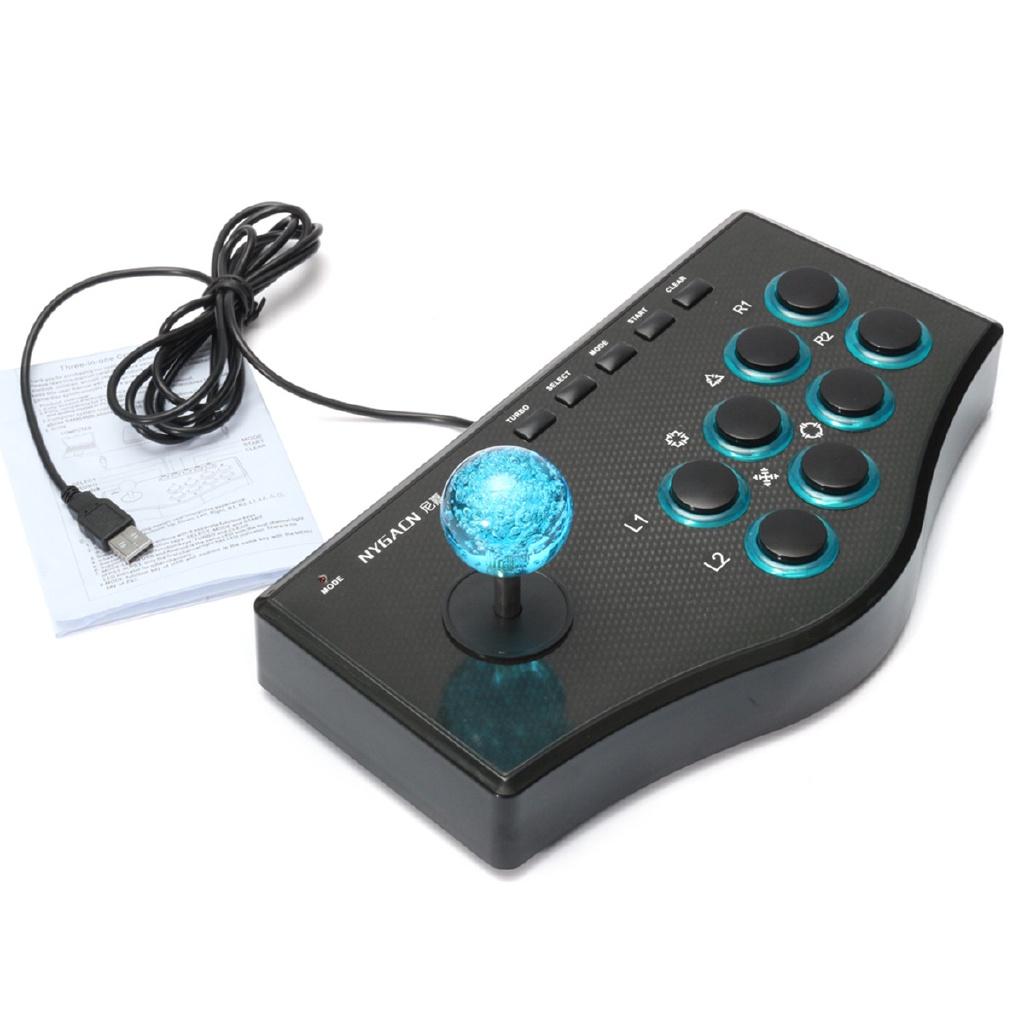 USB Rocker Game Controller Arcade Joystick Gamepad Fighting Stick For PS3/PC For Android Plug And Play Street Fighting
