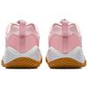 New Anta Rebound Slip Resistant Low Top Badminton Shoes Women's Pink White 122524461-3