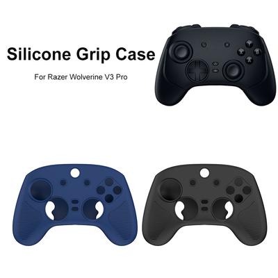 For Razer Wolverine V3 Pro Gaming Controller Silicone Grip Case Dropproof Soft Skin Full Protective Case Cover