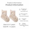 4 Pairs Breathable Kids Floor Socks Non-Slip Sole Toddler Socks New Floor Stocking  for Children
