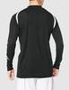 Volleyball Game Shirt, Long Sleeve, Moisture-Wicking, Quick-Drying, Junior Available, V2MA2123, Unisex, Black/White, Size M