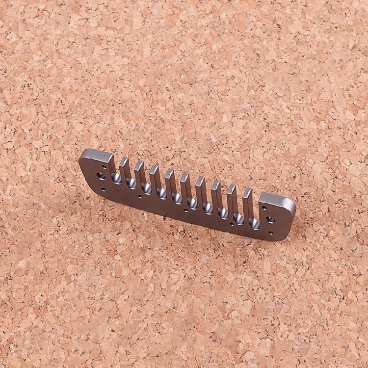 Professional 10 Holes Diatonic Harmonica Comb Replacement Practical Metal Harmonica Comb Harmonica Part Enduring