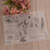 Background Silicone Stamps for Card Making, Embossing, Scrapbooking Embellishments, Clear Stamping Tool
