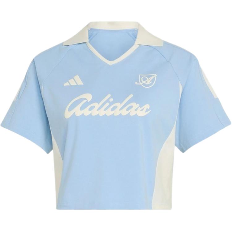 

Adidas Lux Tiro Regular Knit Pullover Short Sleeve T-Shirt Women Tops KT-2783 S