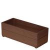 Vítejte Dřevo WelcomeWoodS Dřevěný květináč SWP60-CB Barva je Cafe Brown