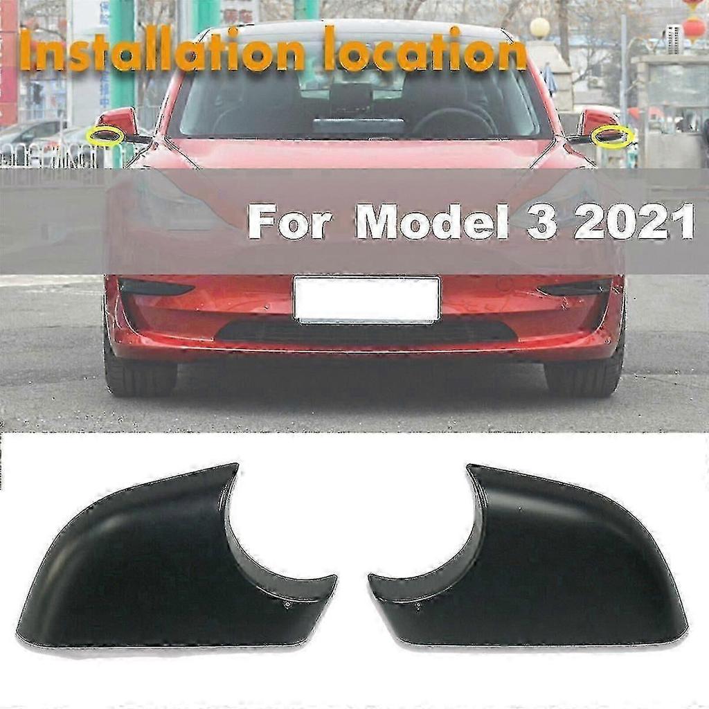 2287.3005 Left Rear View Mirror Bottom Lower Holder Shell for Tesla Model 3 2017-2023 Wing Mirror Protective Cover