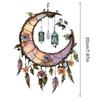 Outdoor Sun Catchers Moon Flower Window Decoration Acrylic Pendant Sunshine Catcher Ornament For Garden Home Room