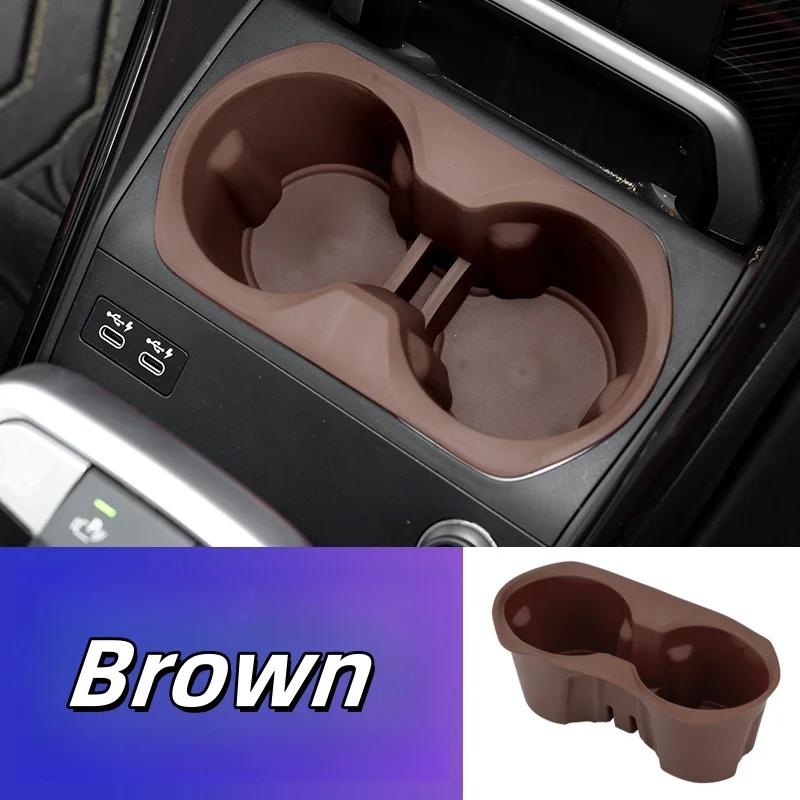 For 2023-2024 BMW X1 Gear Cup Holder Protector X1 U11 Chassis Silicone Water Cup Anti-Slip Mat Car Accessories