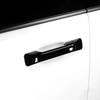 Car Carbon Fibre/Black Style ABS Touch/Button-Model Exterior Door Handle For Hyundai Santa Fe MX5 2024 2025LHD/RHD Exterior Trim