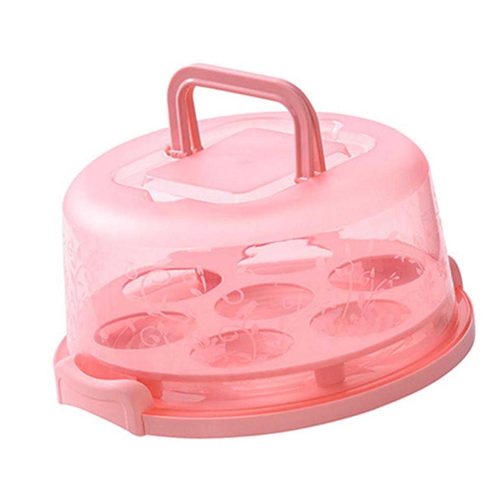 Portable Cake Container Holder Versatile Cake Storage Solution Unique Cake Holder Case for Baking Enthusiasts