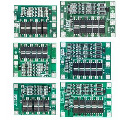 3S/4S 40A 60A Li-ion Lityum Pil Şarj Cihazı Koruma Levhası 18650 Matkap Motoru için BMS 11.1V 12.6V/14.8V 16.8V Geliştirme/Denge