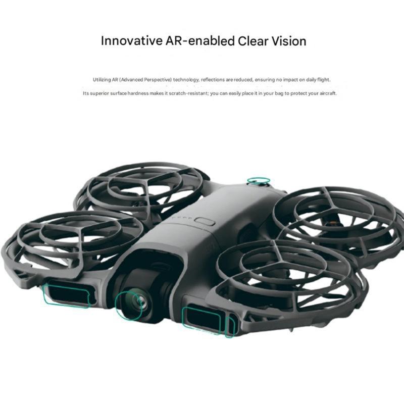 Nanotech Coating Protective Film High Strength Shatterproof Design For Drones UAV Camera Lens Cover