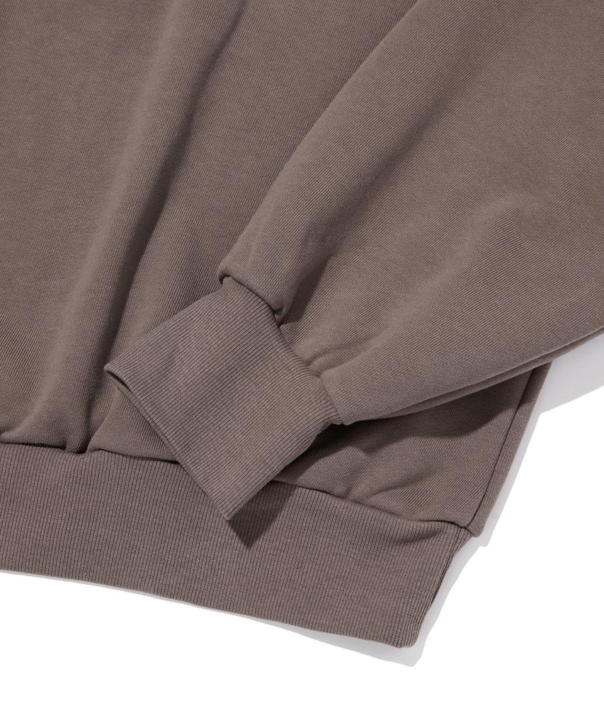 Seuweideu Half Zip Up [Mocha Brown]