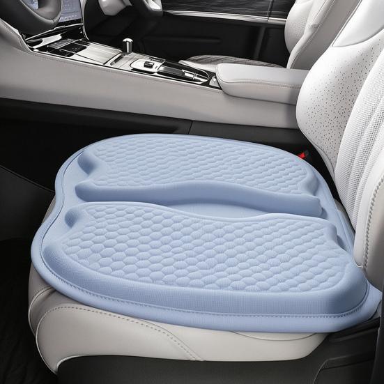 Gel Car Seat Cushion, Breathable Cooling Seat Cushions for Cars, Non-Slip & Comfortable Automotive Front Seats Cushion Pad for Driver, Chair