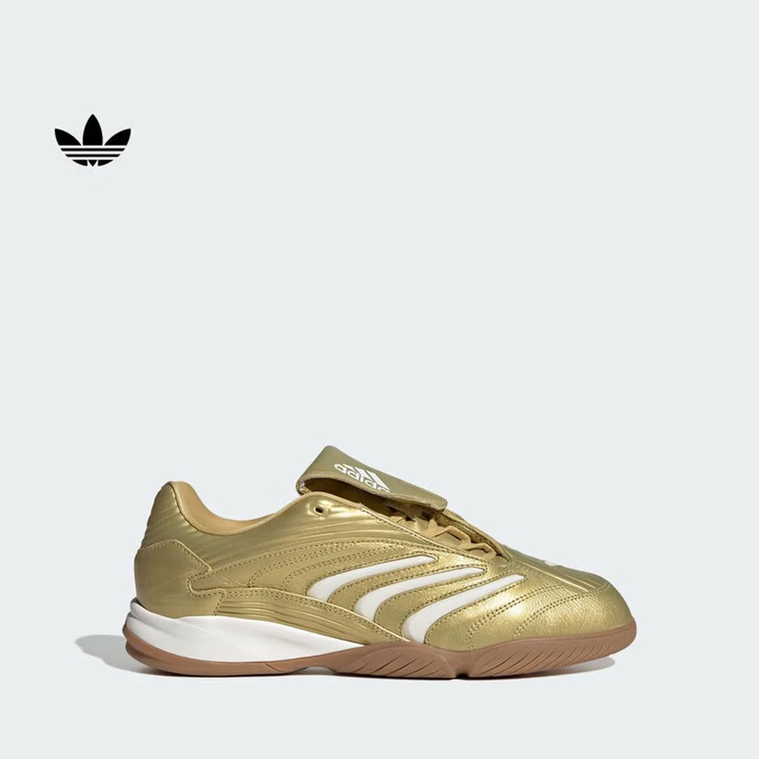 Adidas PREDATOR SALA Classic Sports Shoes - New Edition - Adidas Three-Leaf Design IH7019 36 золотой