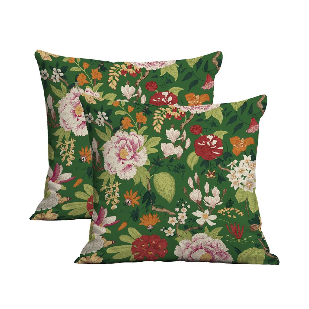 New Creative European Retro Floral Pillowcase Double-sided Printed Home Cushion Pillowcase Multiple Styles Available