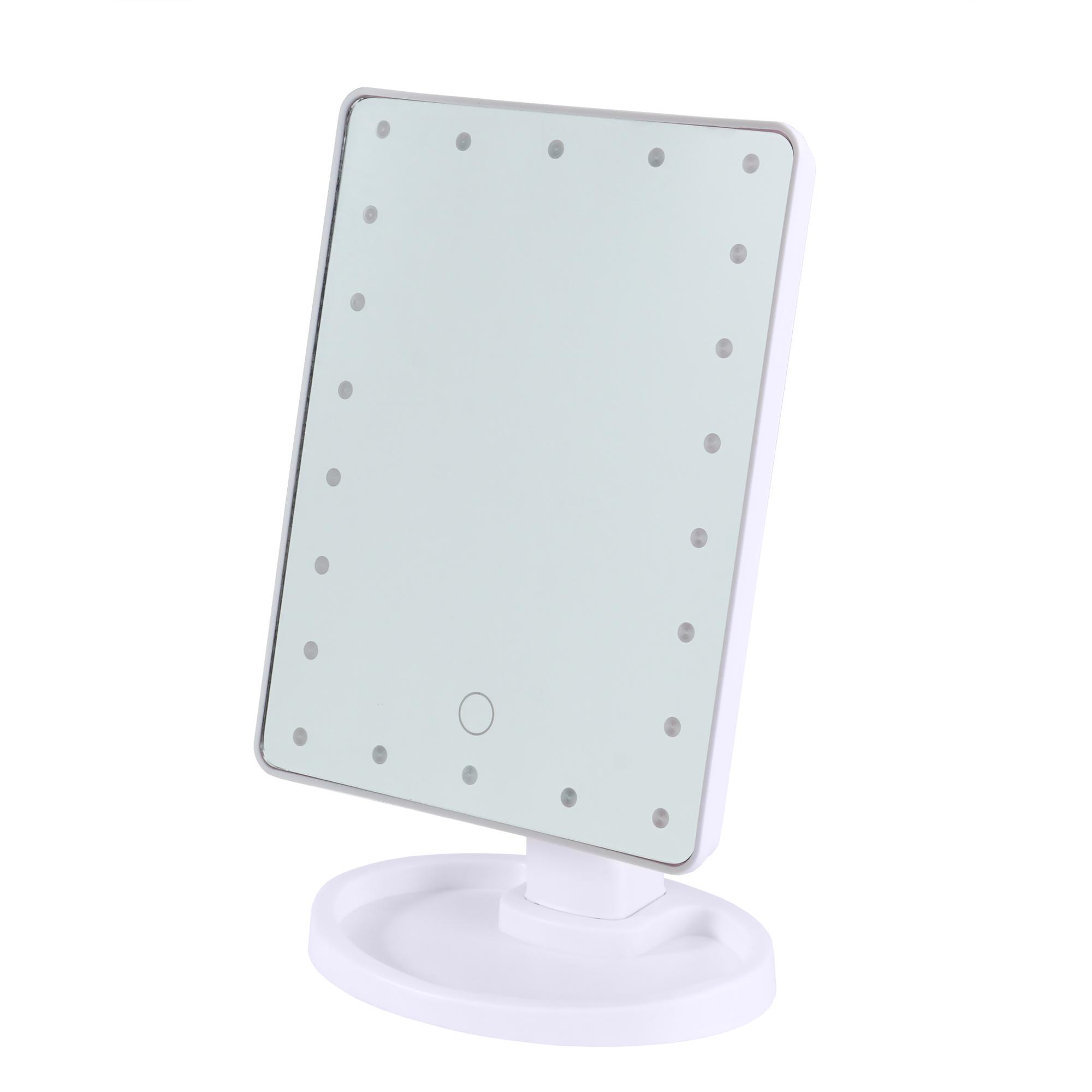 

Дзеркало настільне для макіяжу Supretto з підсвічуванням (7923)