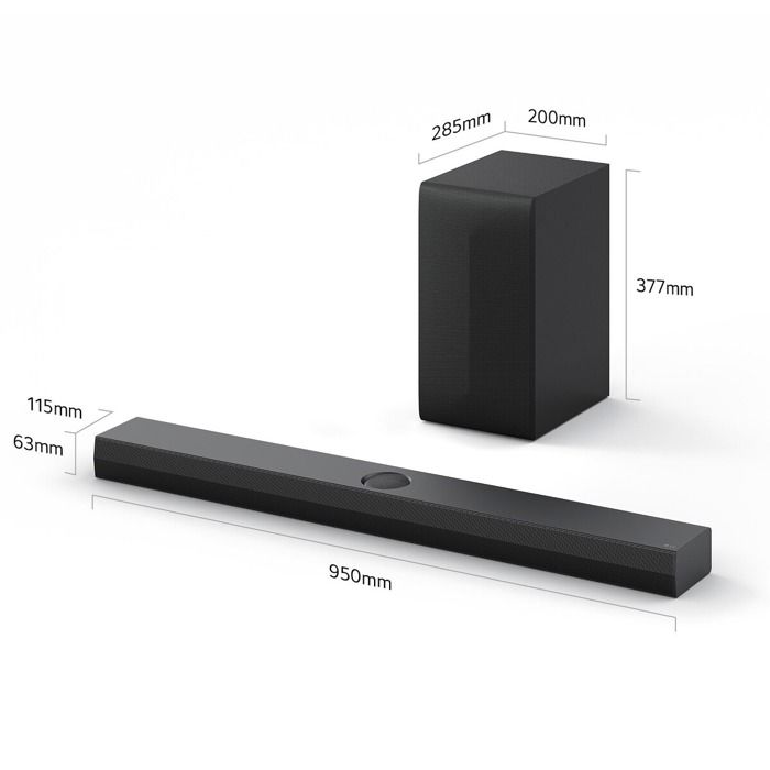 Dolby Atmos soundbar – LG – S70TY – 3.1.1 – 400 W