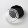 10Pcs Black Nail Art Storage Flat Bottle Empty Nail Glitter Powder Nail Decoration  Box Refillable Can Tin For Balm