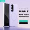 Candy Color Liquid Silicone Hand Feel Magnetic Case for Samsung Galaxy Z Fold 8 Ultra 7 6 5 for Magsafe Wireless Charging Cover