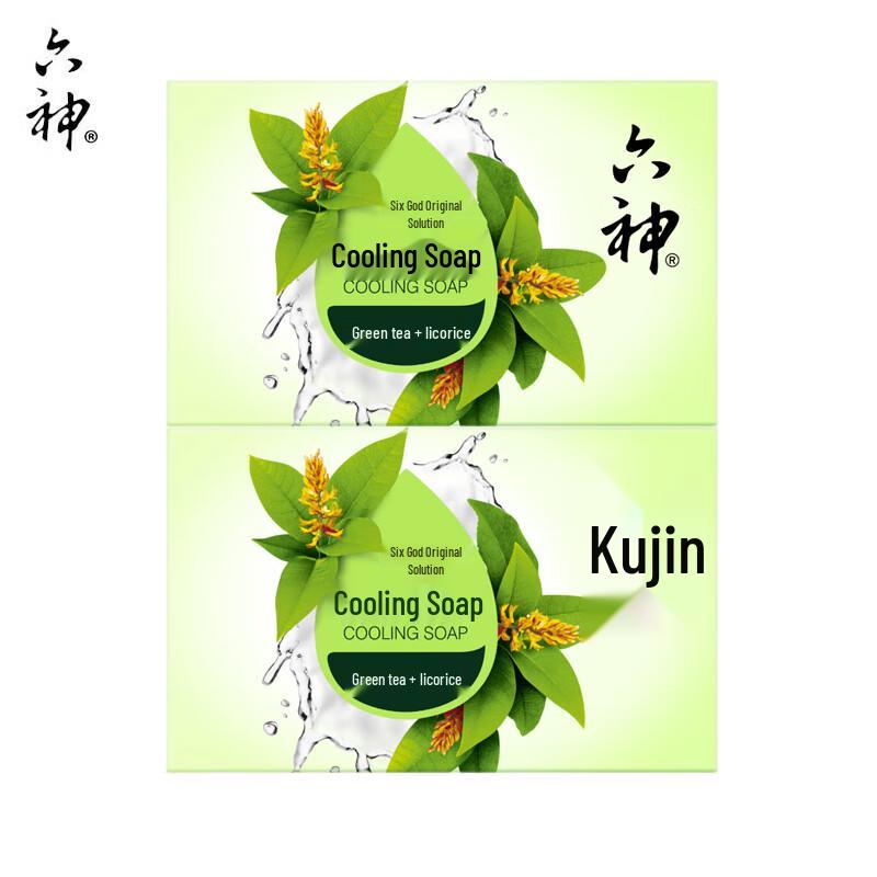 

Liu Shen Cooling Green Tea & Licorice Soap