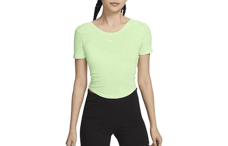 Nike T Shirt Women s Light Green FN3665-376 L